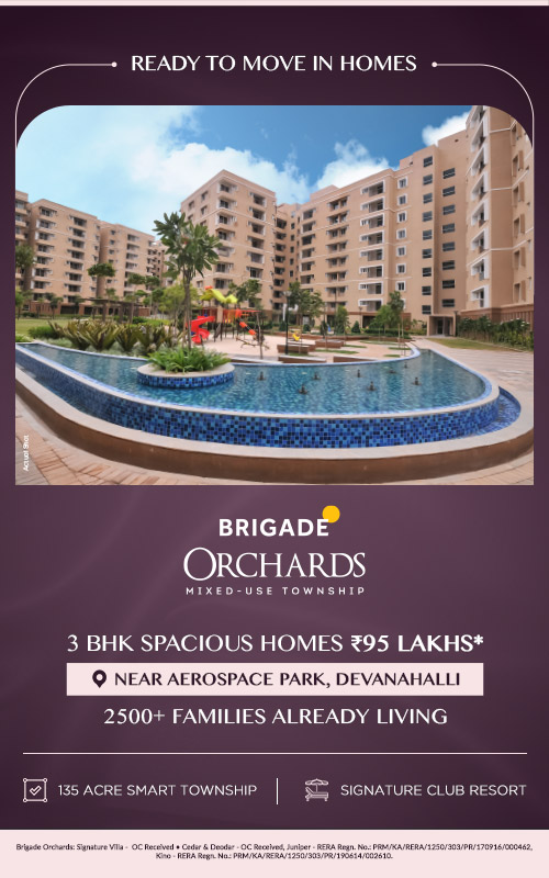 Brigade Orchards – Apartments Near International Airport, Devanahalli ...